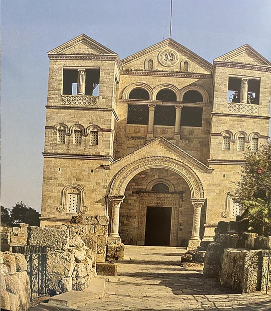 Church of the Transfiguration on Mt Tabor